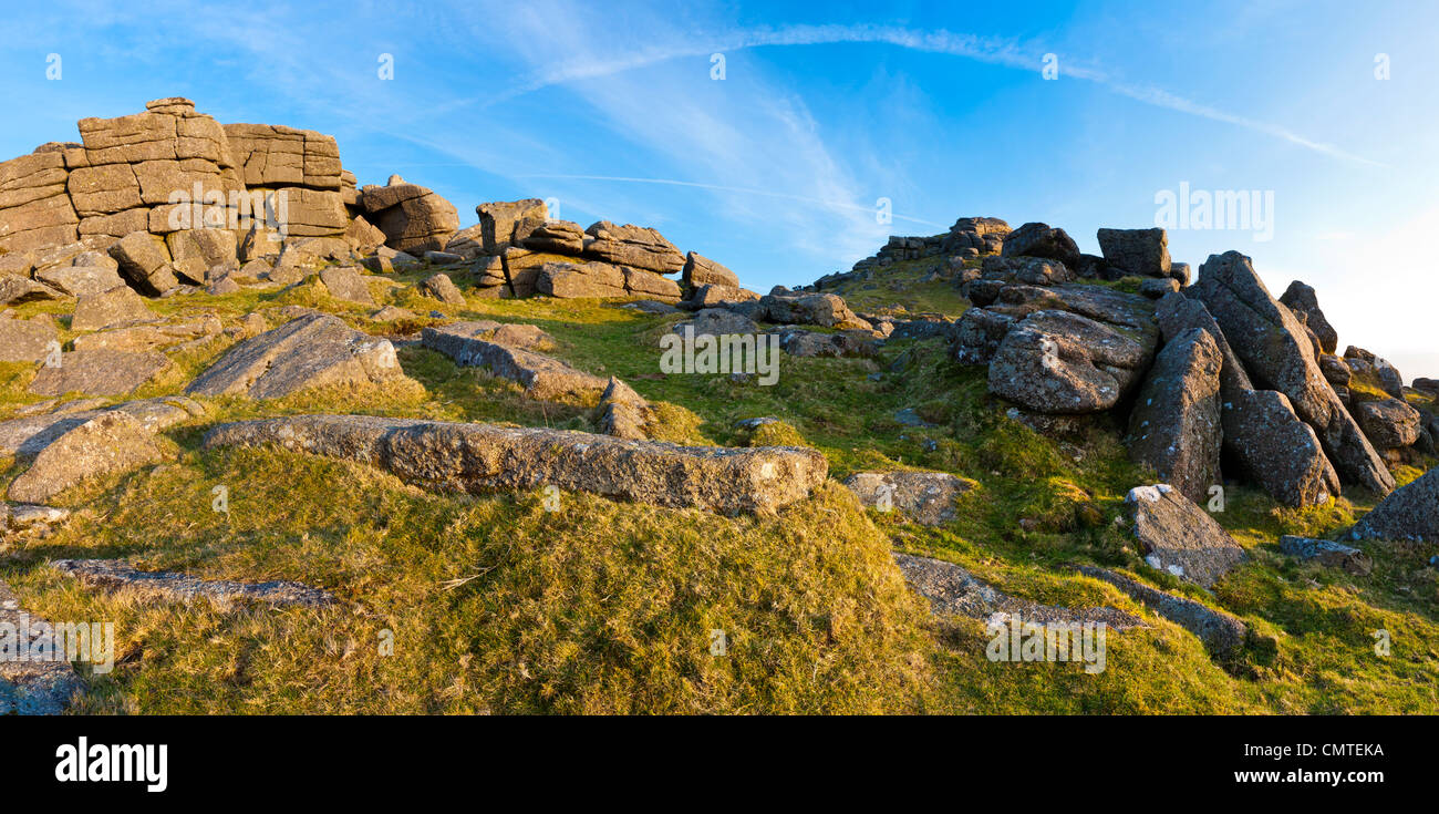 Sharp Tor, Dartmoor National Park, Devon, Southwest England, Europe Stock Photo