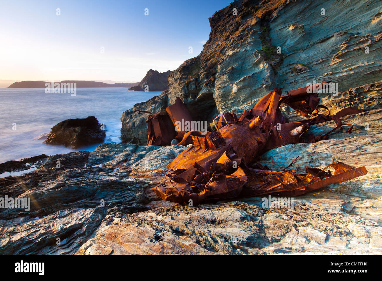 Prawl Point Wreck Rusting Remains of the wreck