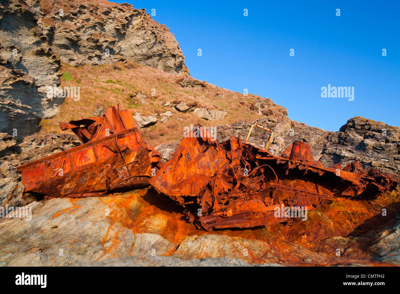 Prawl Point Wreck Rusting Remains of the wreck