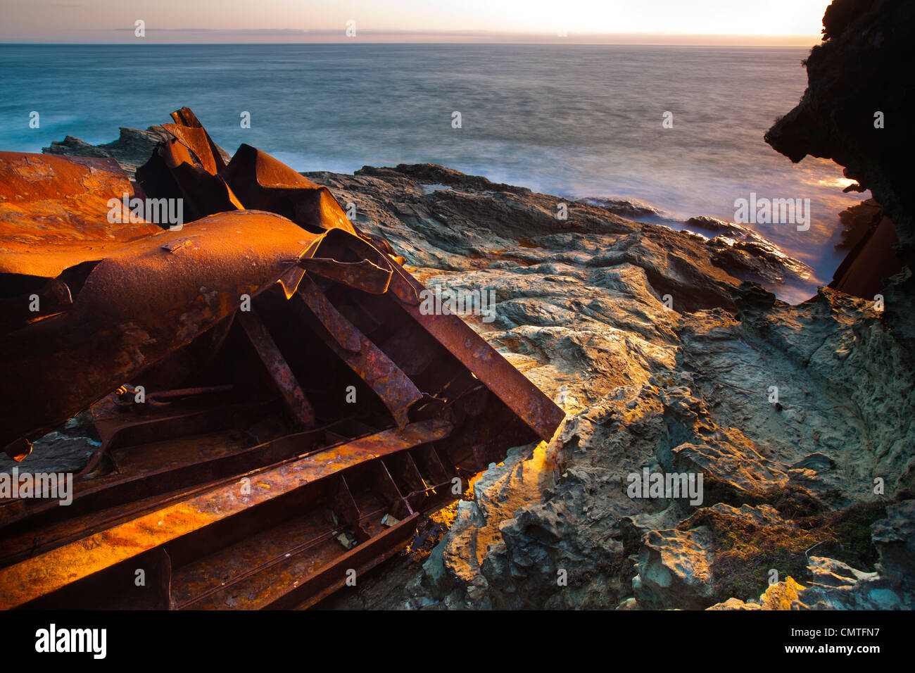 Prawl Point Wreck Rusting Remains of the wreck