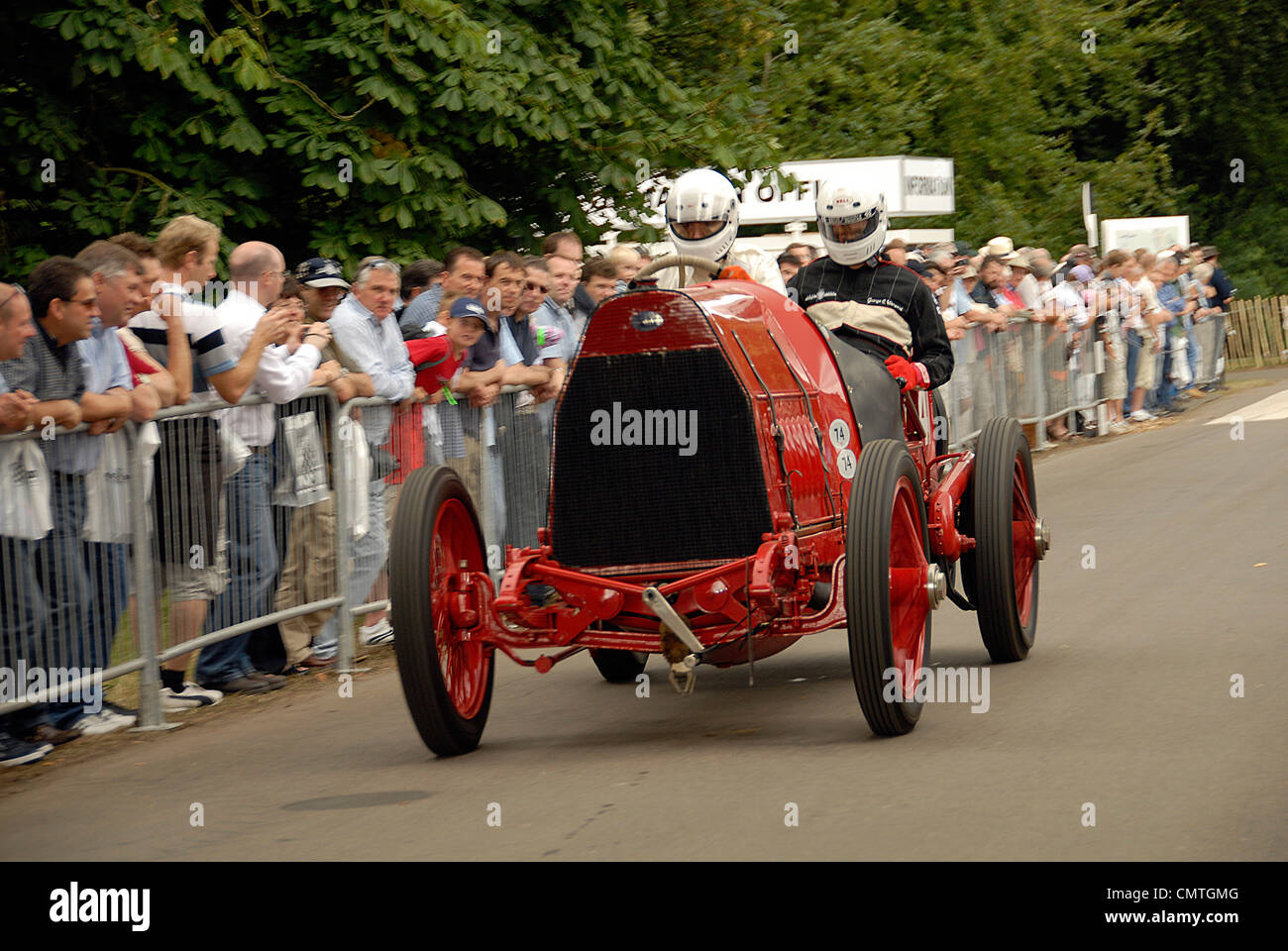 Goodwood festival of speed classic car racing Stock Photo Alamy