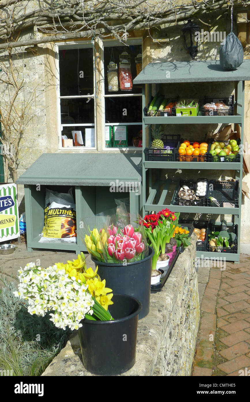 Village Shop, Cotswolds Stock Photo Alamy