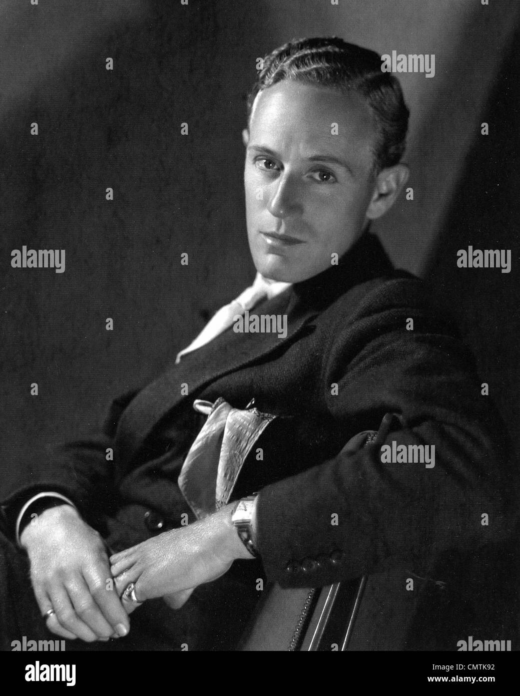 LESLIE HOWARD (1893-1943) English stage and film actor about 1930 Stock Photo