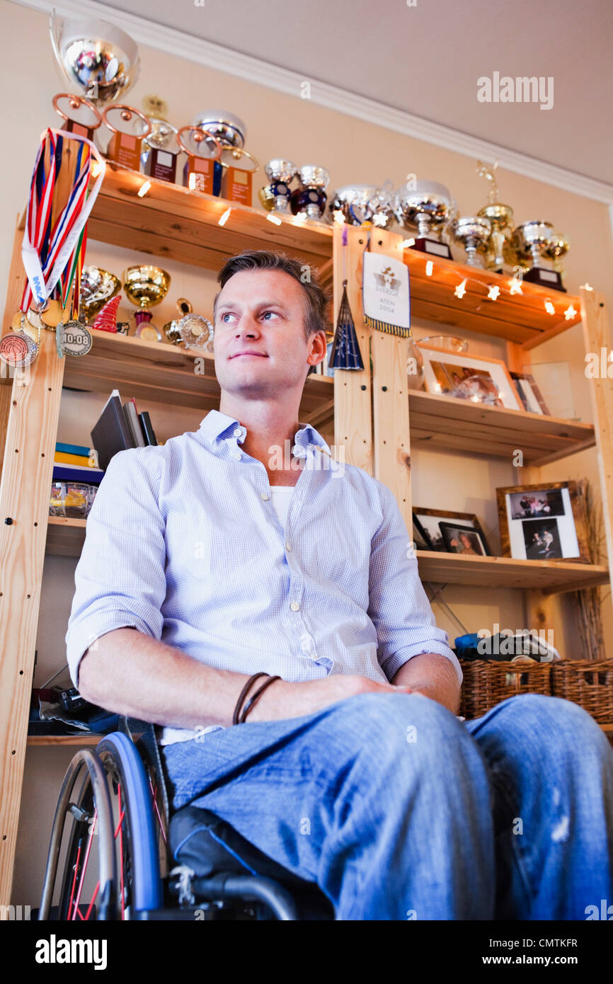 Man in wheelchair hires stock photography and images Alamy