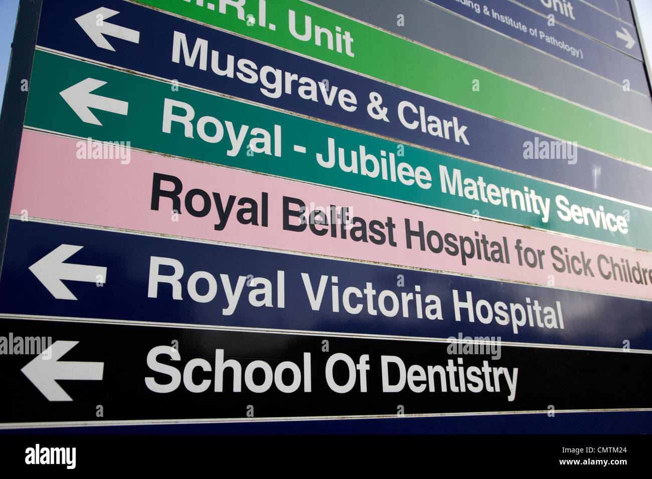 royal victoria hospital west belfast northern ireland uk Stock Photo Alamy