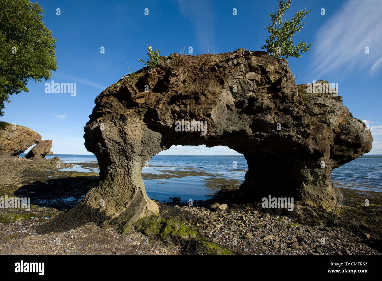 Arch Rock, Dalhousie, New Brunswick Stock Photo Alamy