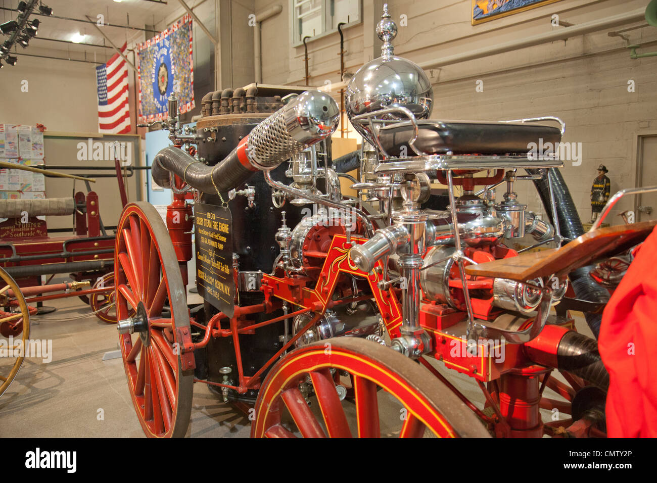Firefighters Museum in Garden City New York Stock Photo Alamy