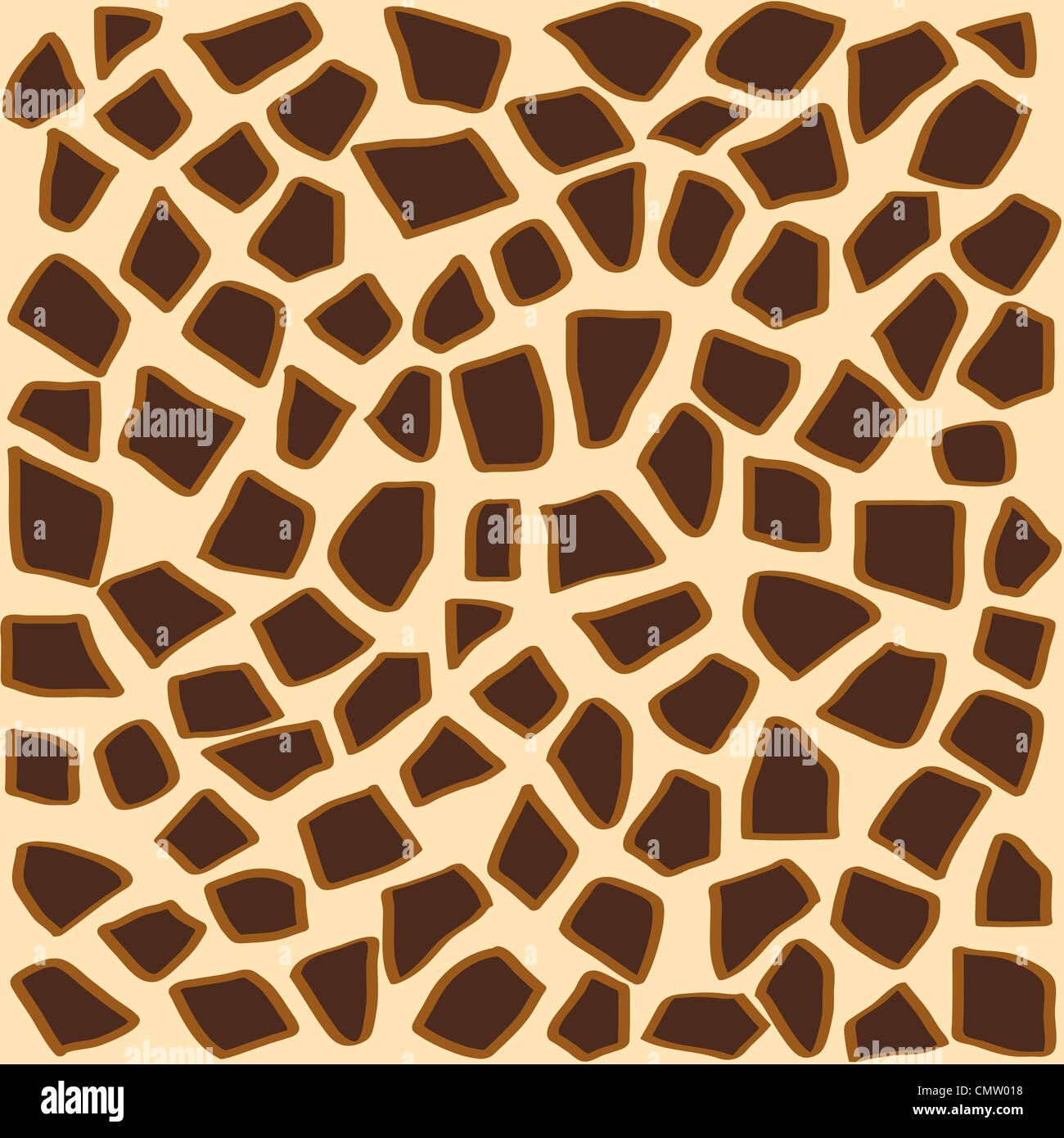 Animal giraffe print pattern Stock Photo