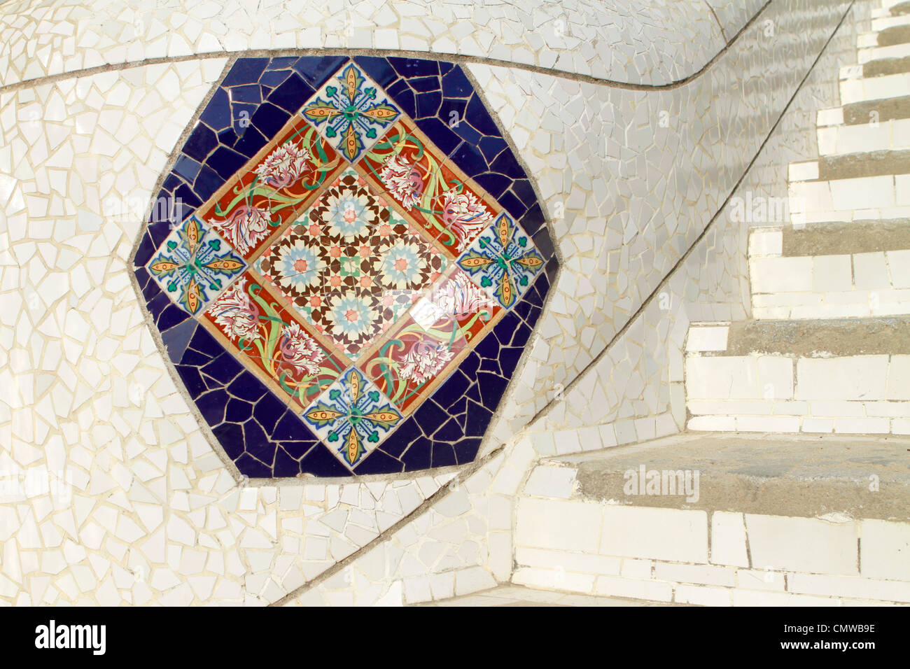 Gaudi mosaic hi-res stock photography and images - Alamy