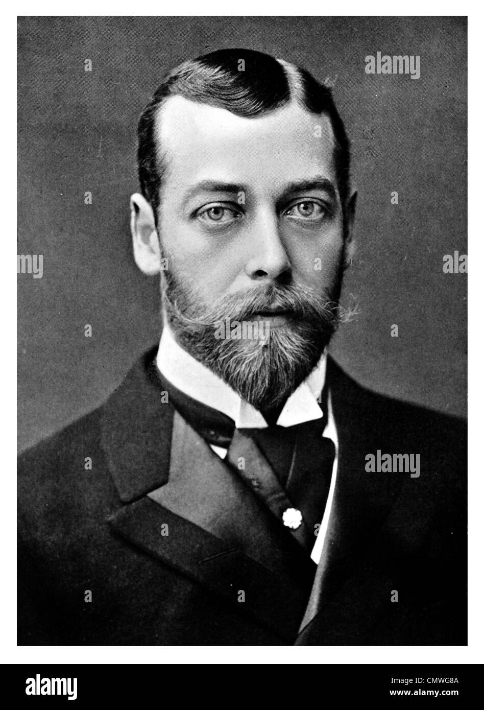 1903 HRH Prince of Wales George V 5th Frederick Ernest Albert 1865 - 1936 Stock Photo