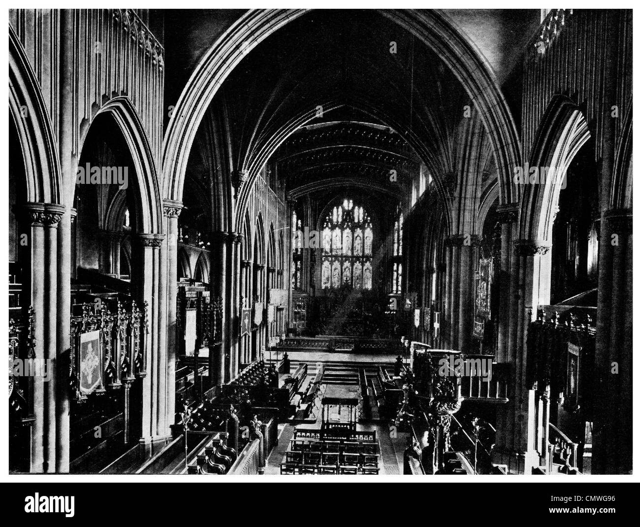 Leeds parish church Black and White Stock Photos & Images - Alamy