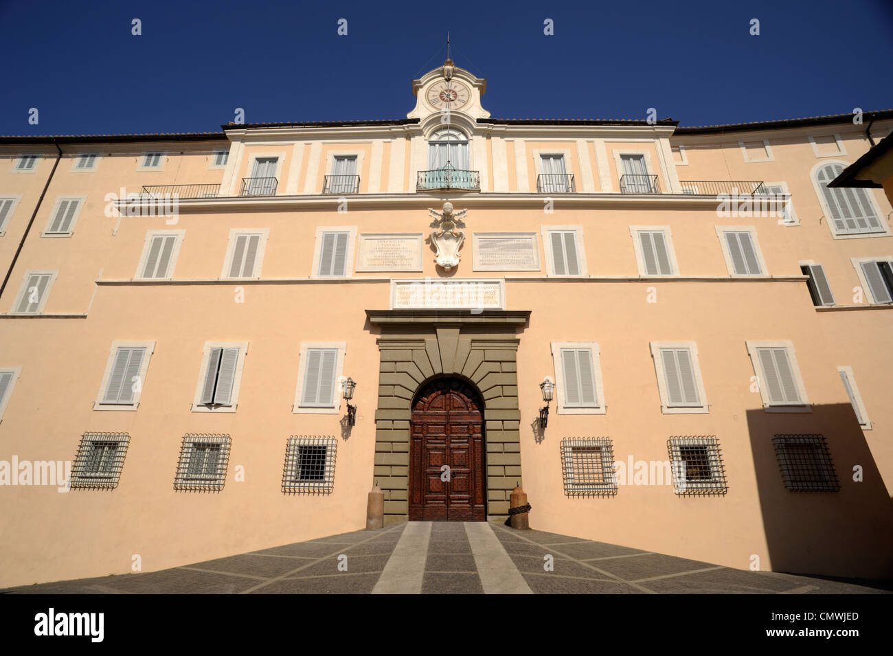 Italy, Lazio, Castel Gandolfo, Papal Palace Stock Photo