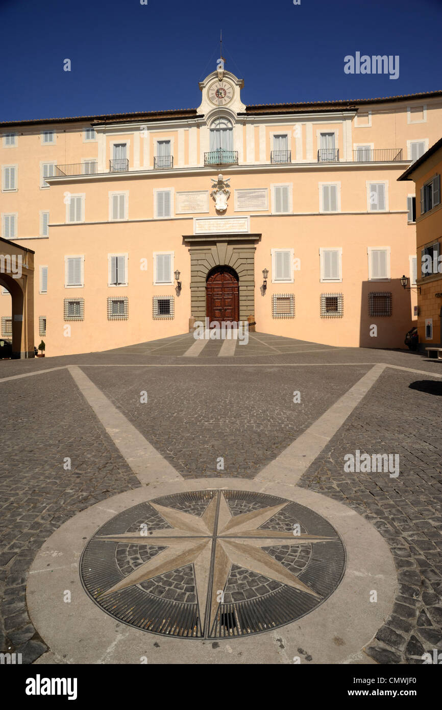 Italy, Lazio, Castel Gandolfo, Papal Palace Stock Photo