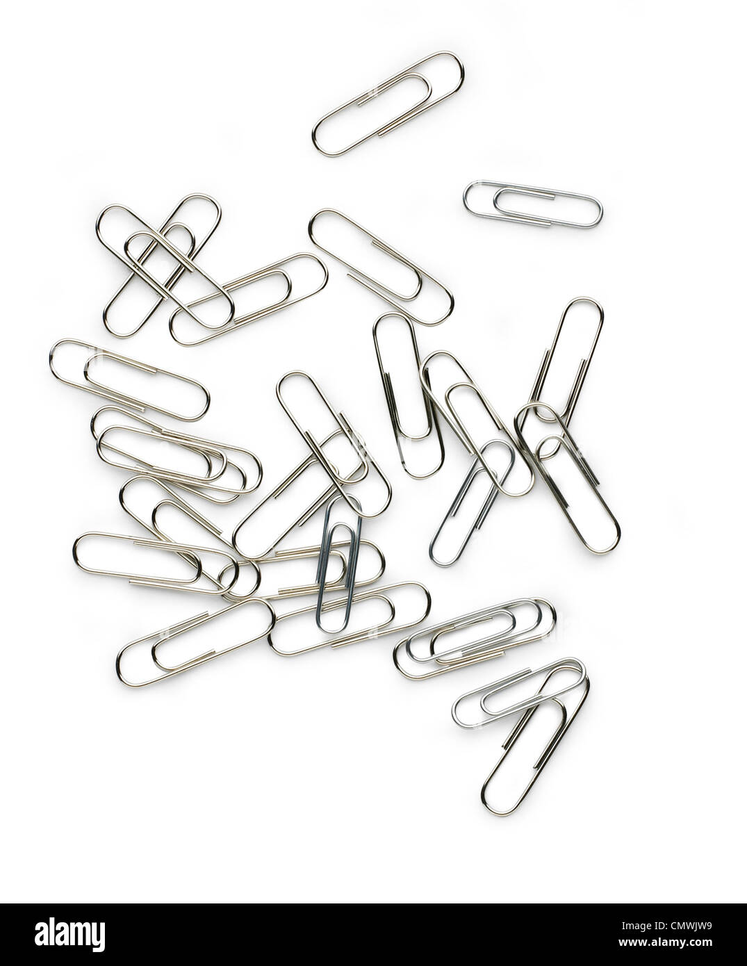 Group of paper clips Stock Photo Alamy