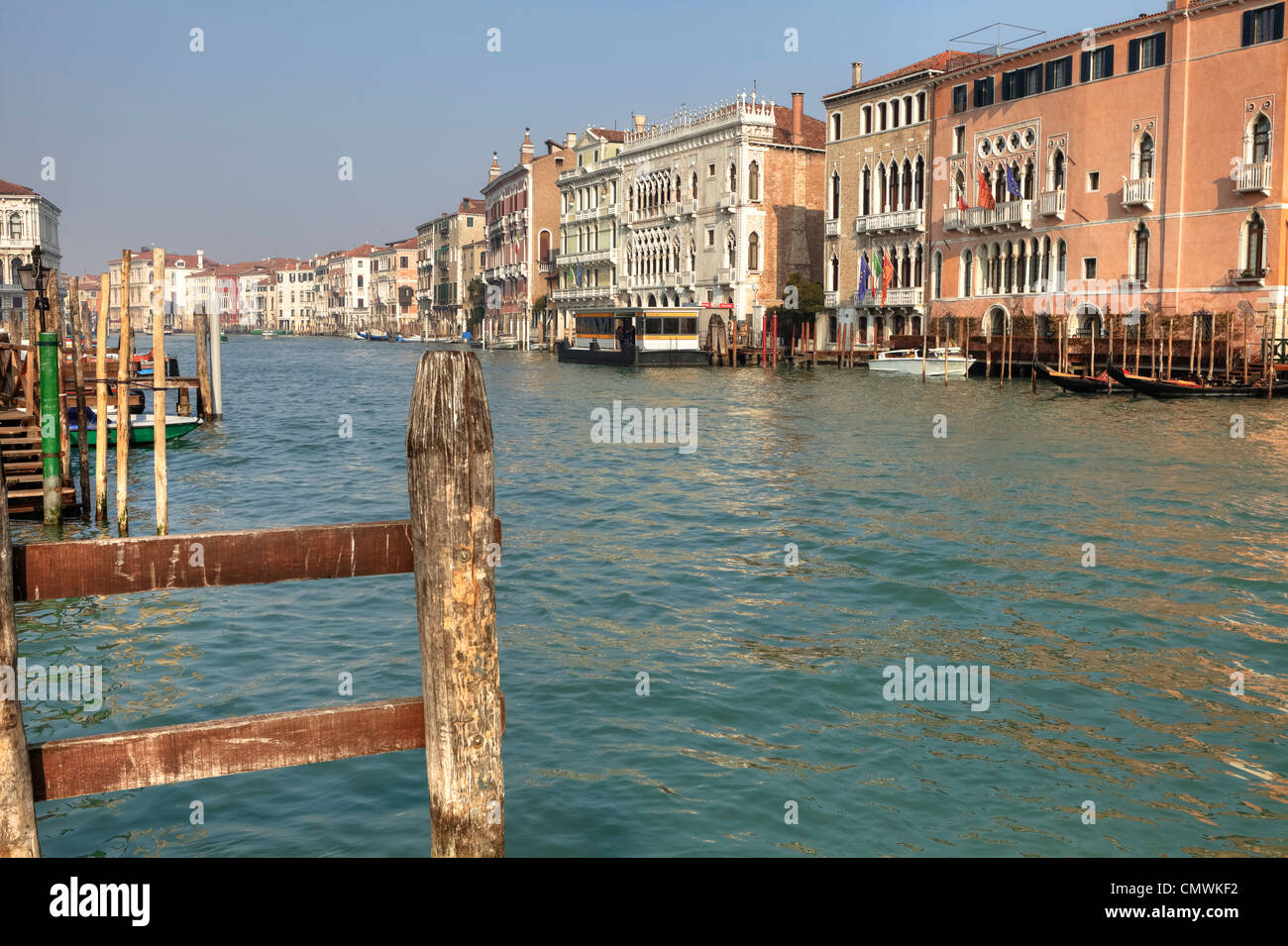 Ca d'Oro, Grand Canal, Venice, Veneto, Italy Stock Photo