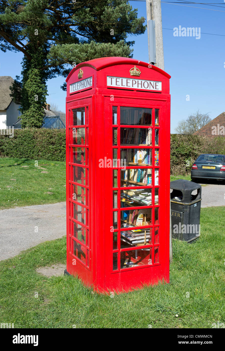 Telephone box book exchange hires stock photography and images Alamy