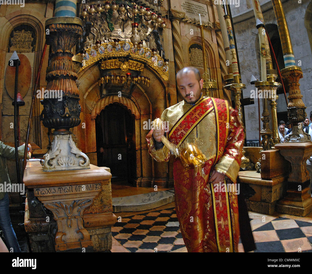 Christianity in Jerusalem Stock Photo