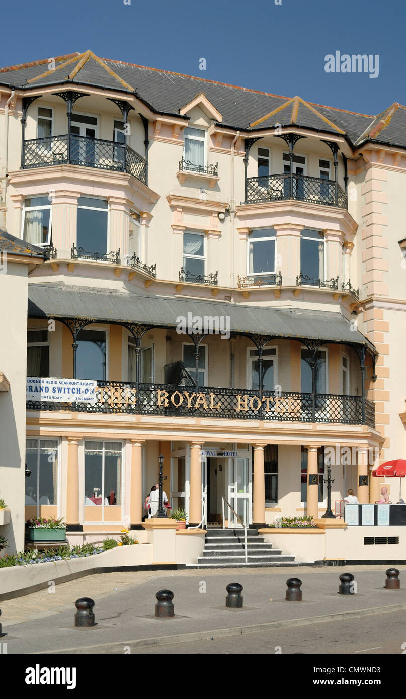 The Royal Hotel Bognor Regis West Sussex UK Stock Photo