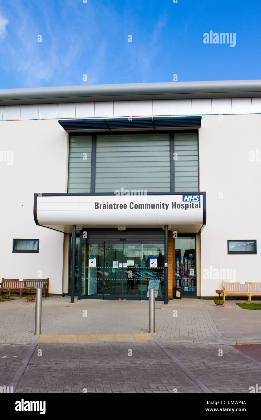 Braintree Community Hospital, Essex Stock Photo