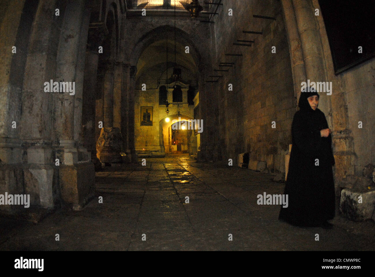 Ancient Historic Church  Jerusalem Collection Stock Photo