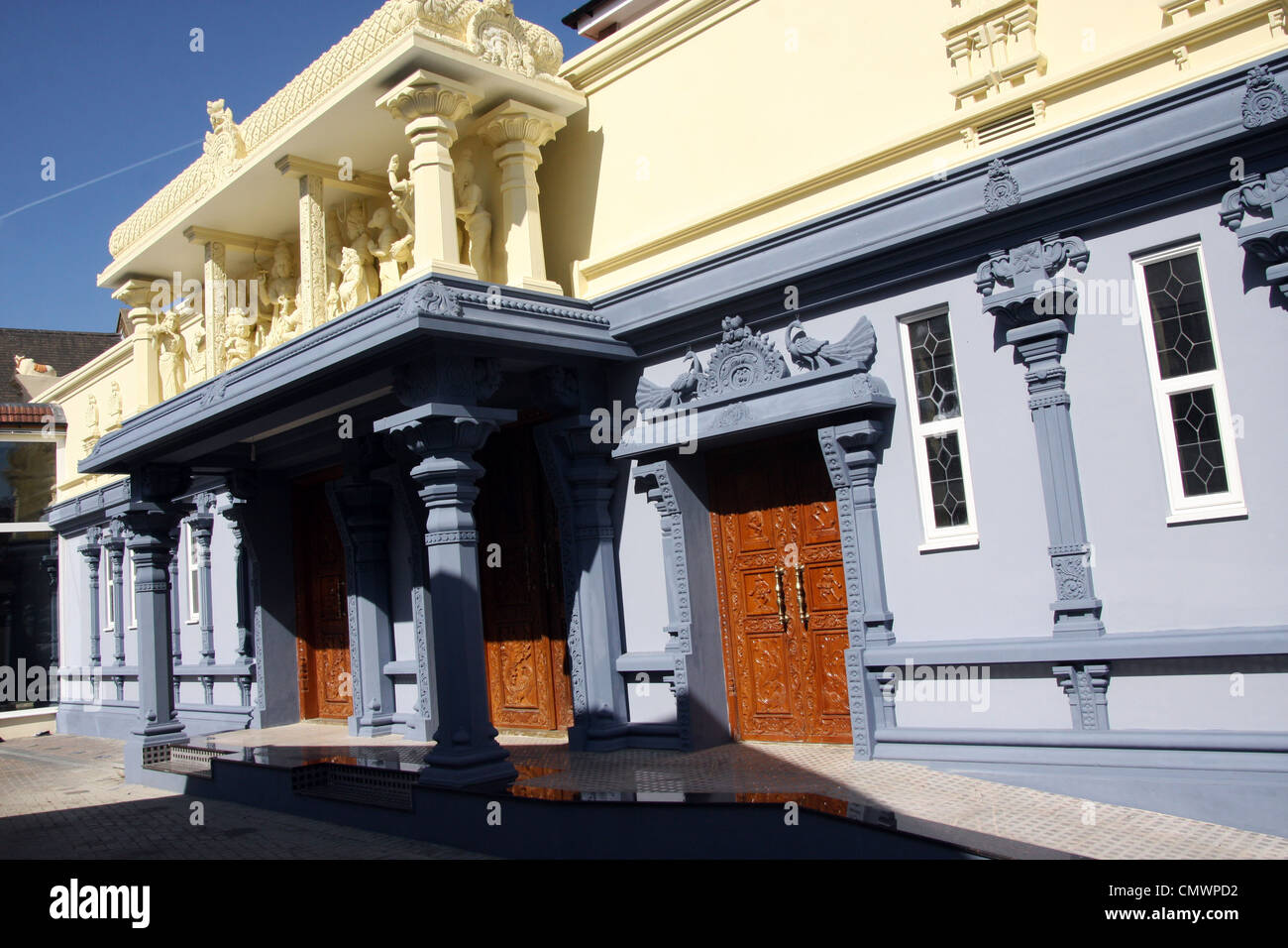 The London Sivan Kovil Hindu temple, Lewisham. Stock Photo