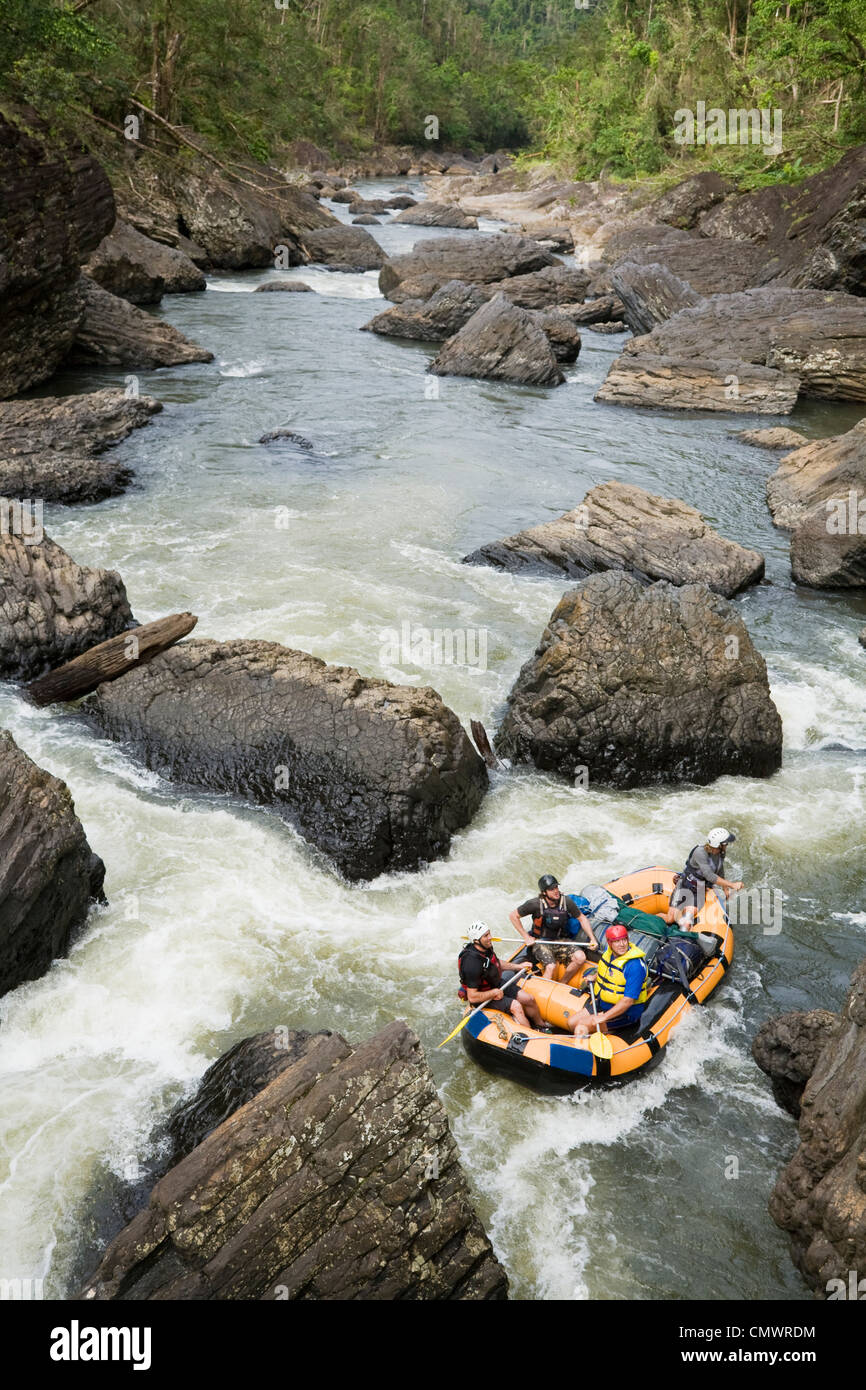 White water rafting expedition on the North Johnstone River
