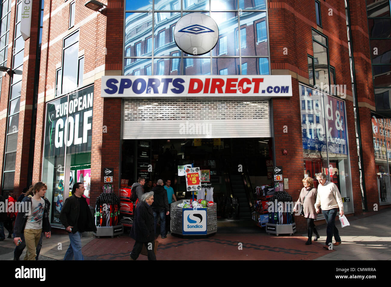 the New GAME store inside sports direct Birmingham New street let's check  it out brand new opening 
