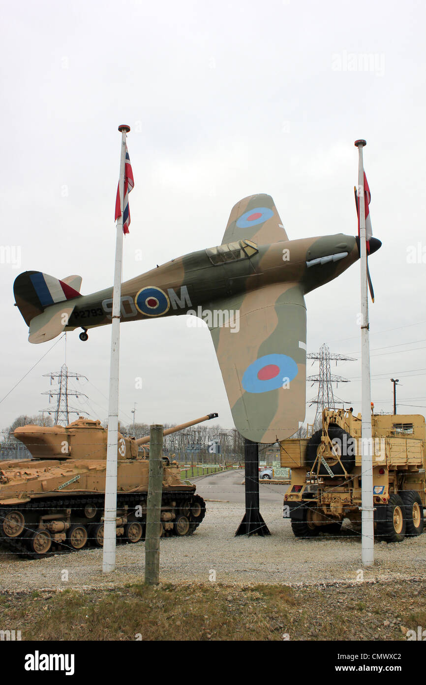 Eden Camp history theme museum, near Malton North Yorkshire Stock Photo