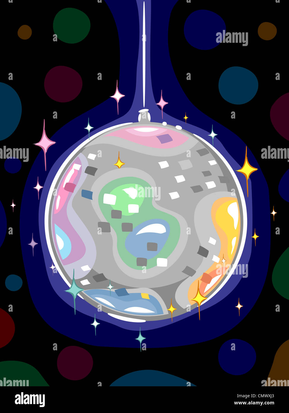 Disco ball clipart hi-res stock photography and images - Alamy