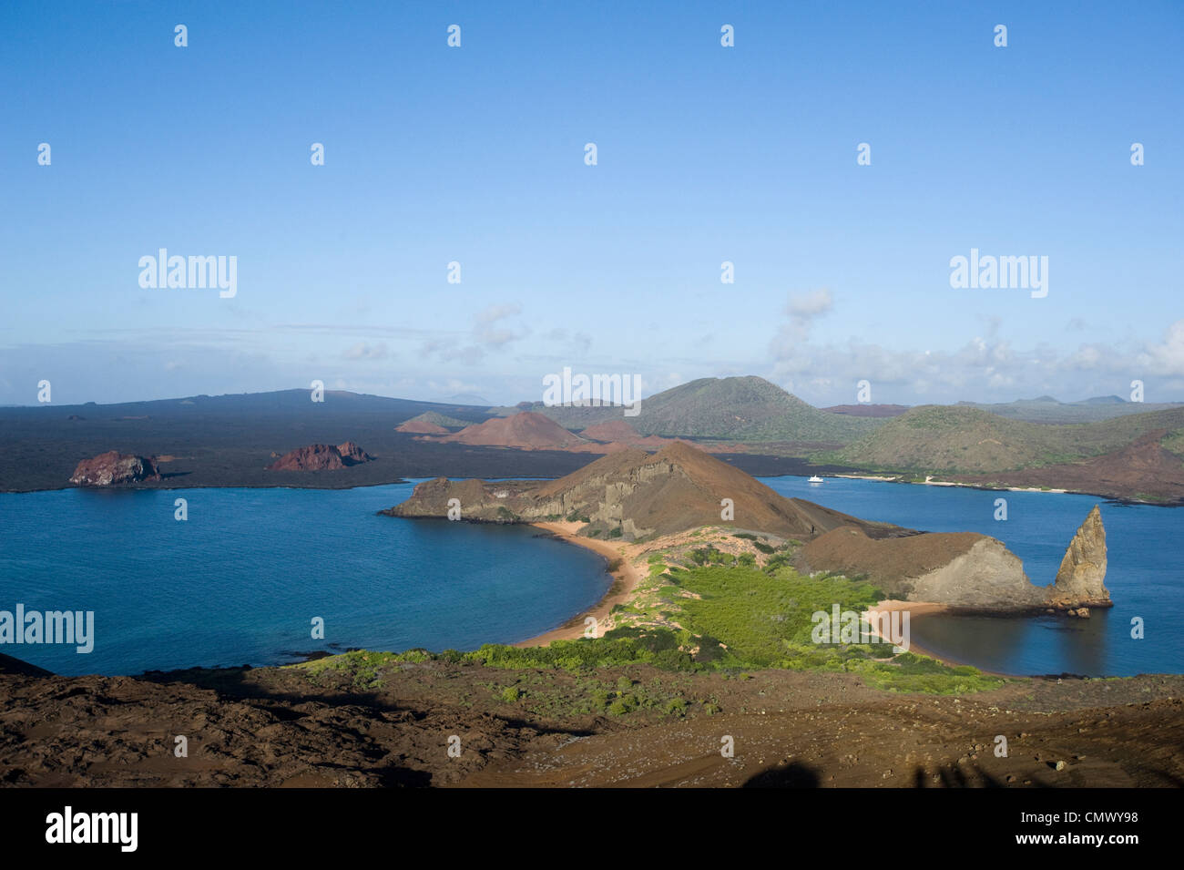 Galapagos aerial hi-res stock photography and images - Alamy