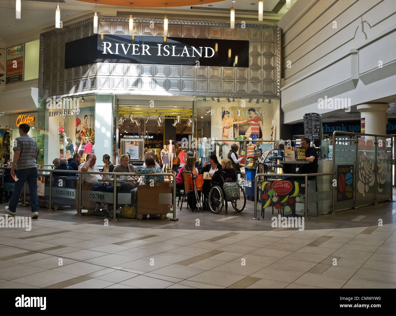 River Island store inside Eastgate Shopping Mall Stock Photo
