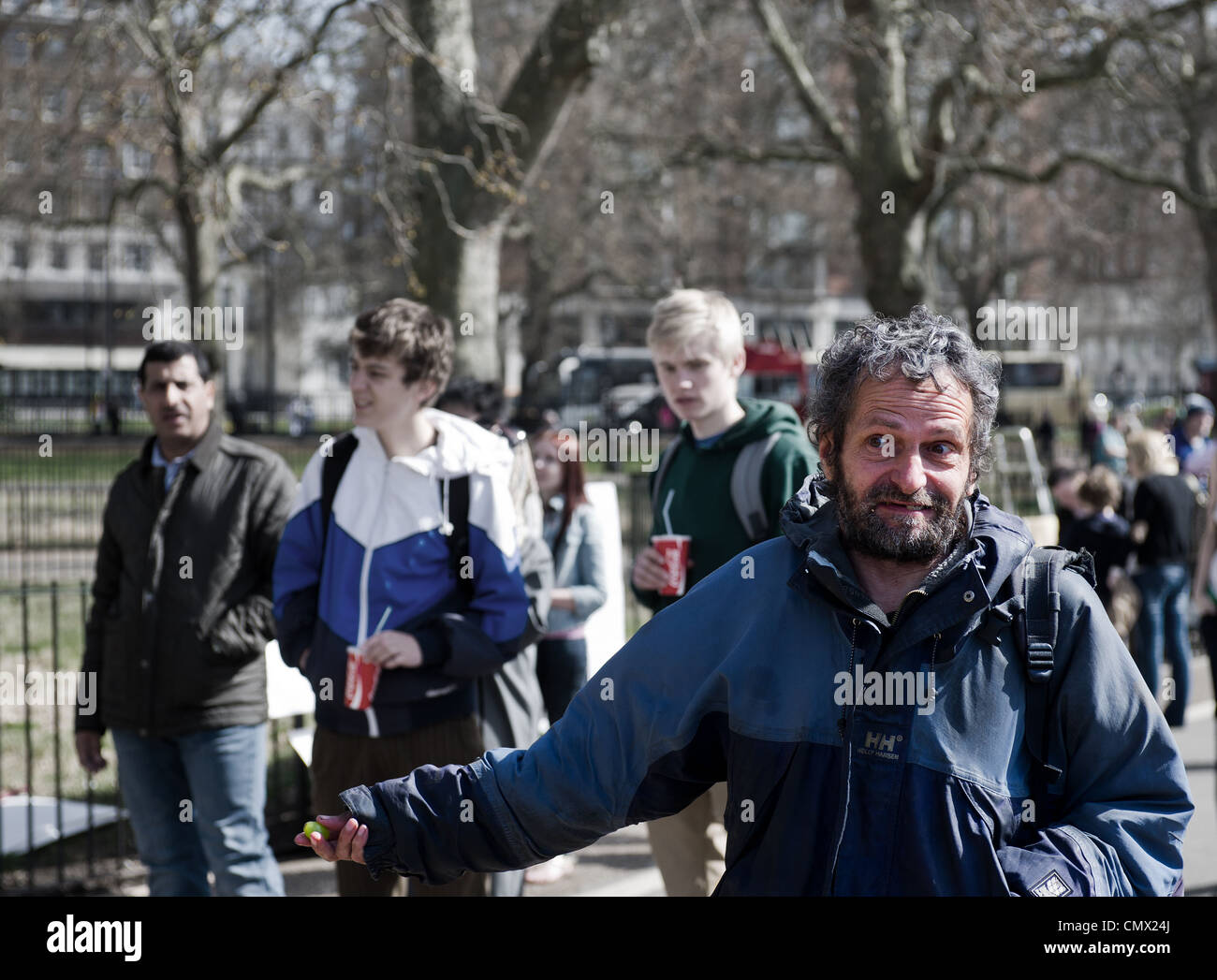 Speakers Corner at Hyde Park in London Stock Photo Alamy