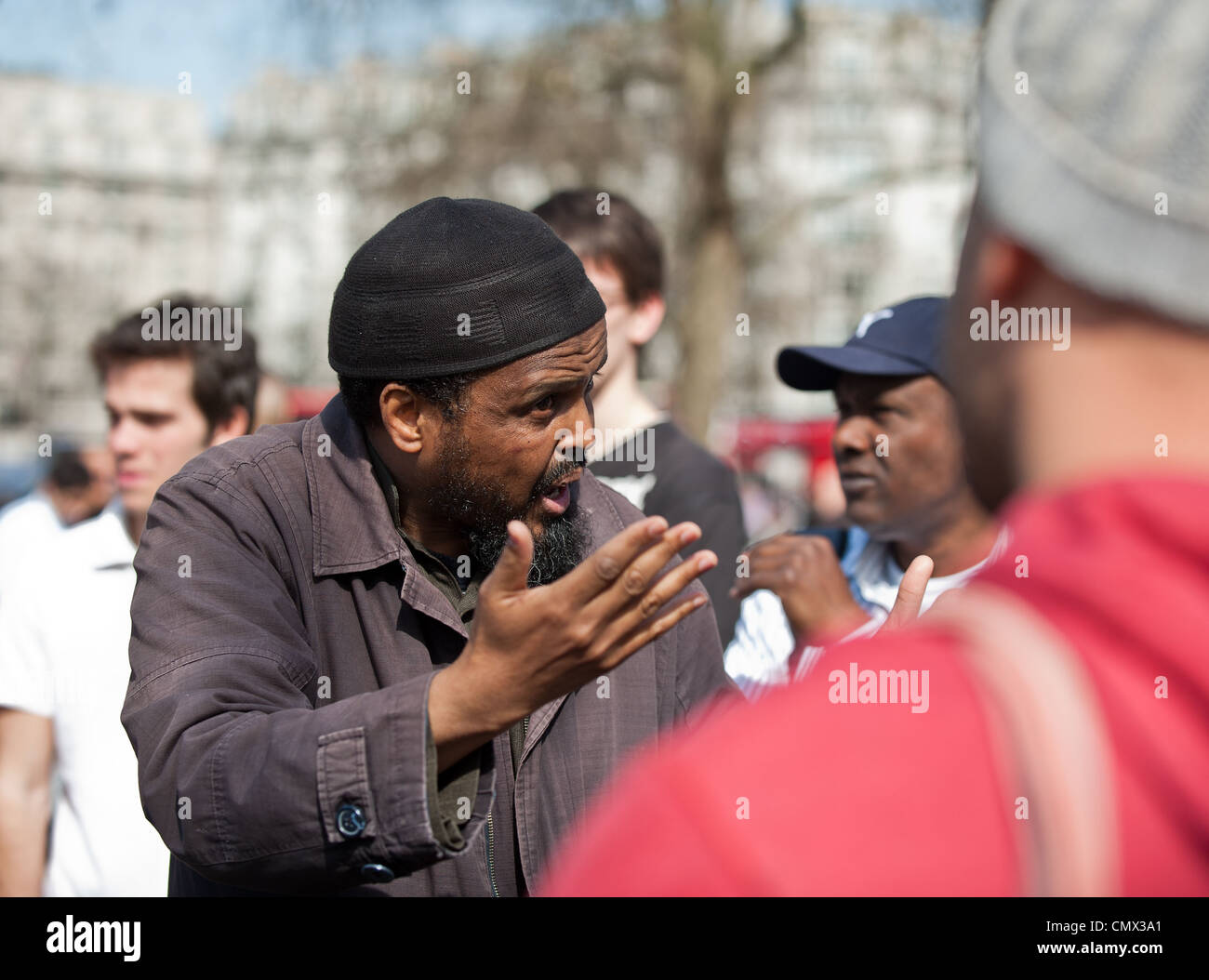 Speakers Corner at Hyde Park in London Stock Photo Alamy