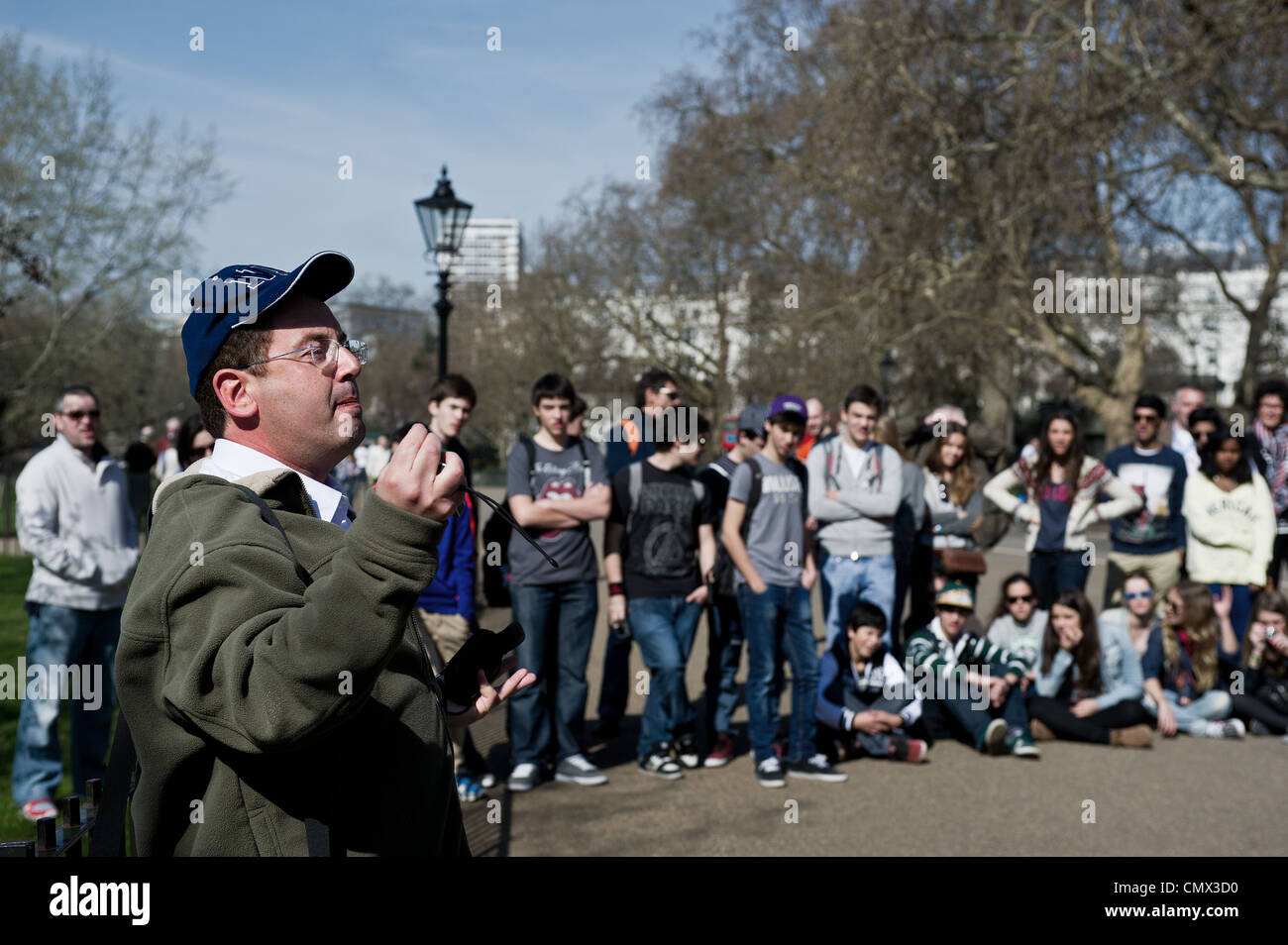 Speakers Corner at Hyde Park in London Stock Photo