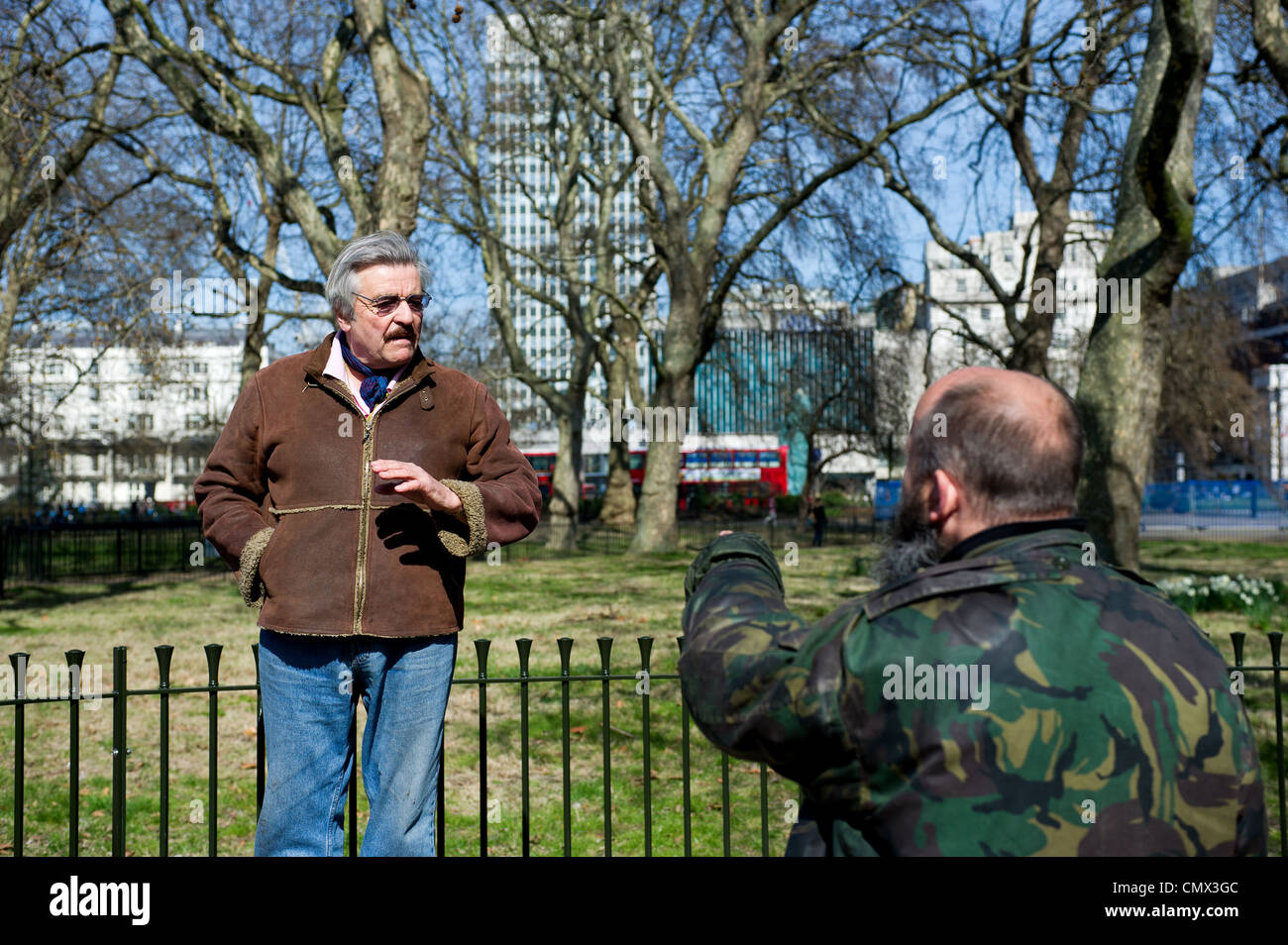 Speakers Corner at Hyde Park in London Stock Photo Alamy