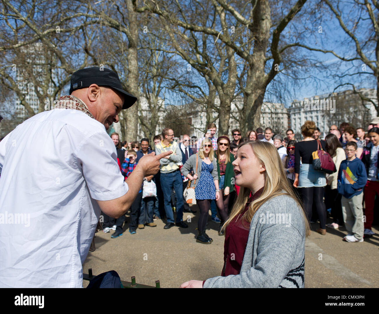 Speakers Corner at Hyde Park in London Stock Photo Alamy
