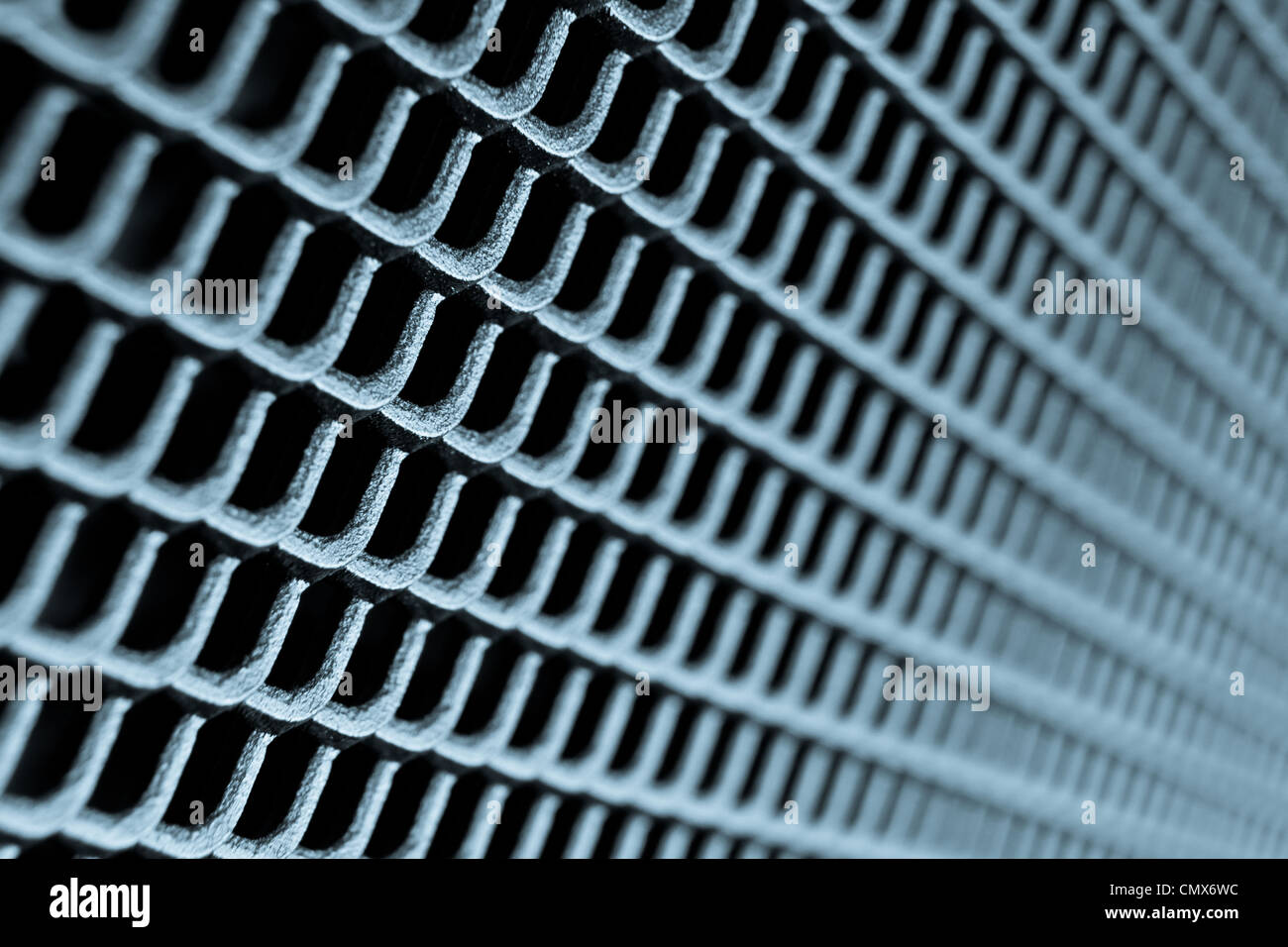 abstract metal grid background Stock Photo