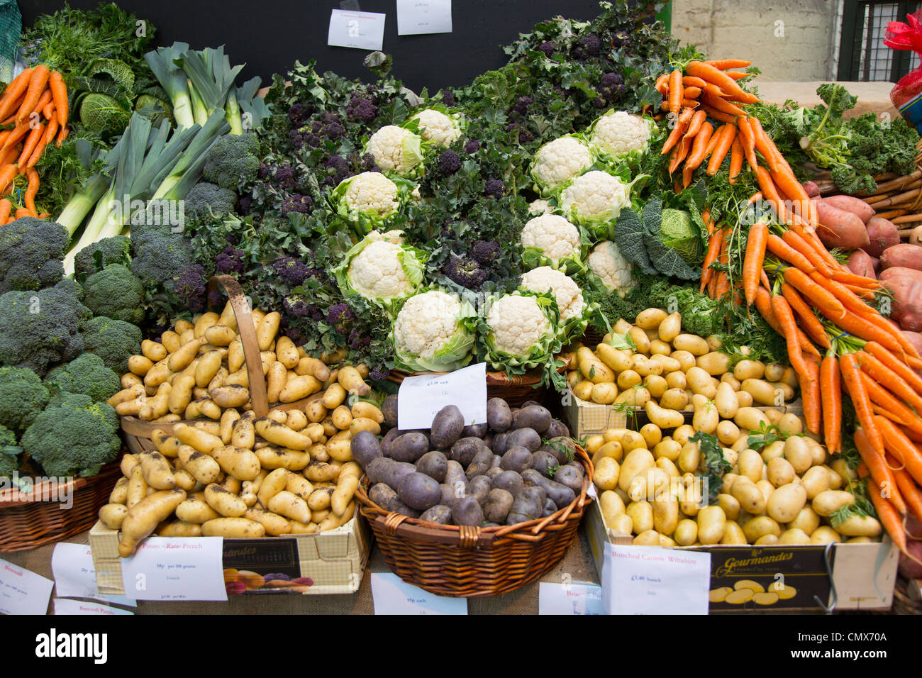 Vegetables for sale at Borough Market, London, UK Stock Photo Alamy