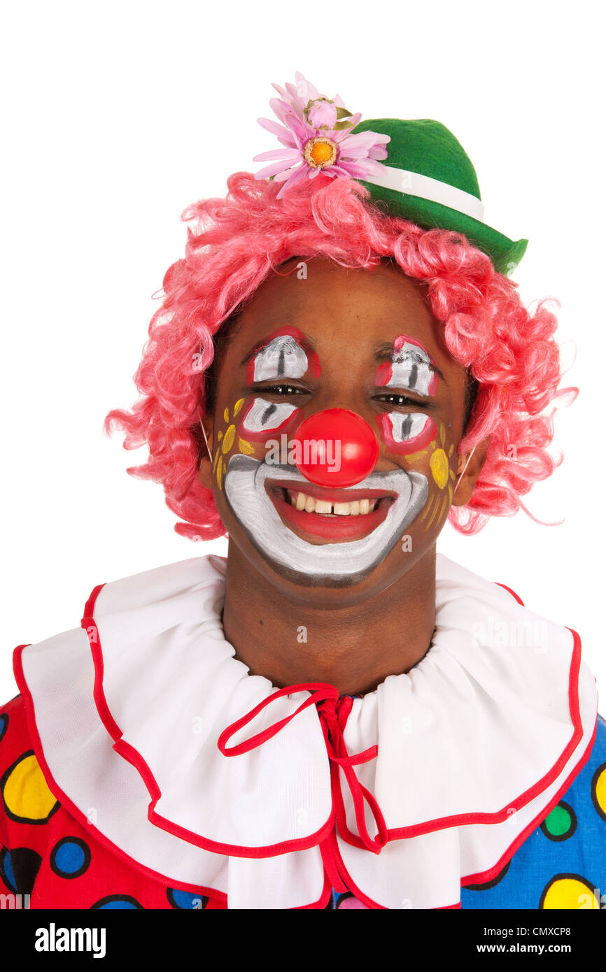 Black clown hi-res stock photography and images - Alamy