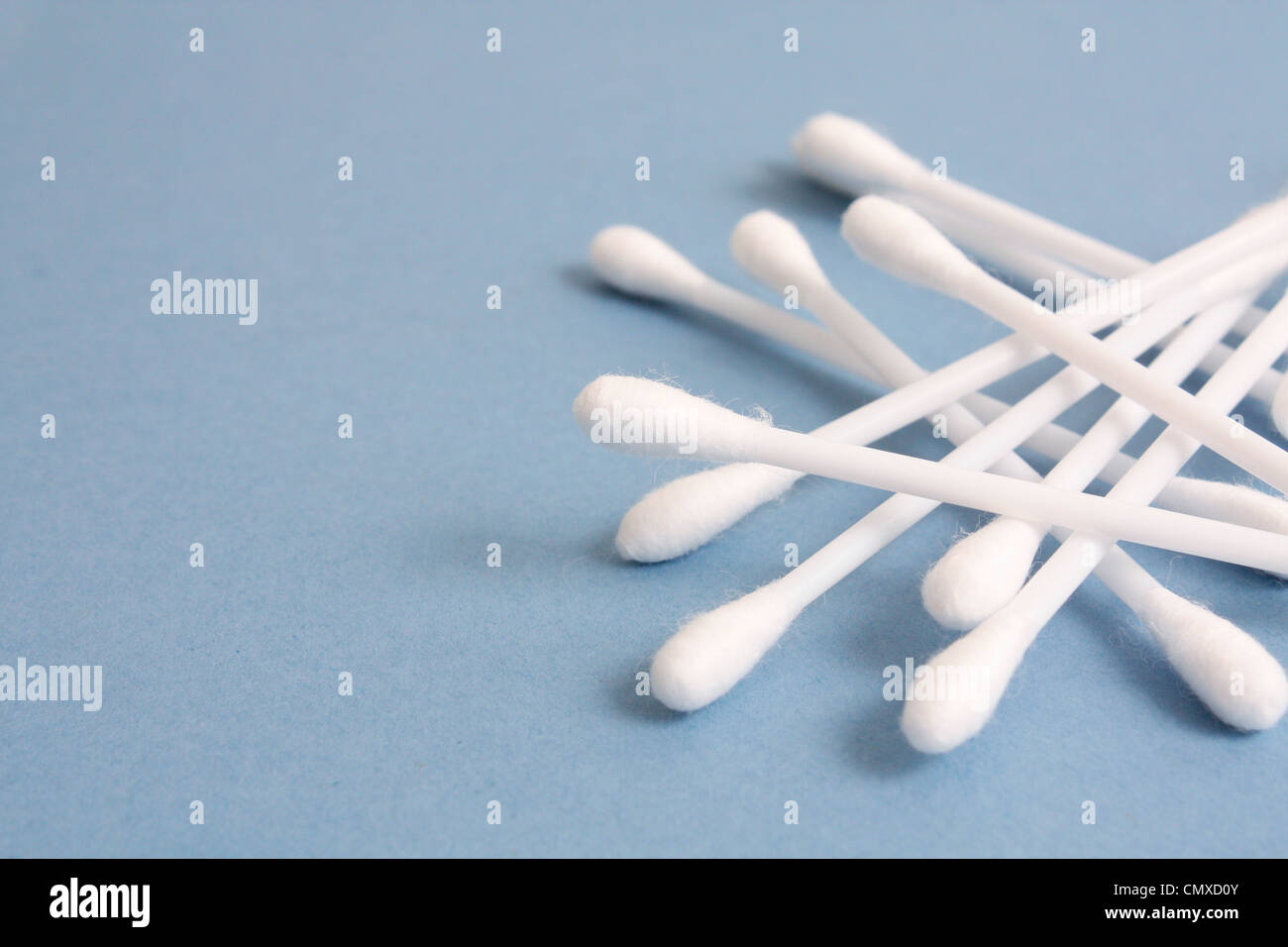 Cotton sticks Stock Photo