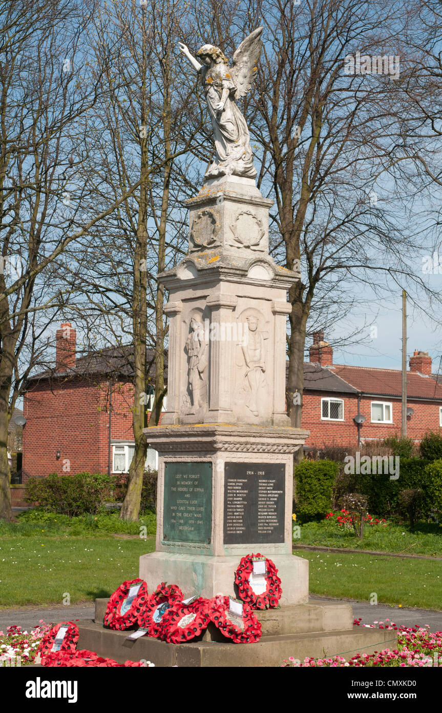 Kippax war memorial Stock Photo Alamy