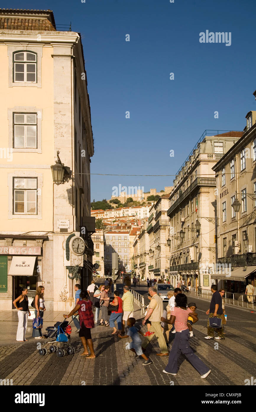 Portugal, Lisbon, Baixa Chiado Stock Photo