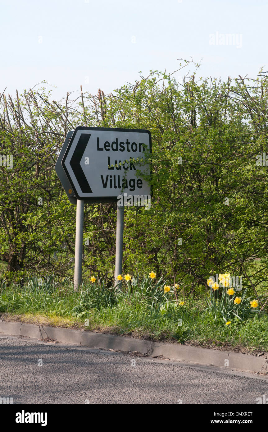 Ledston Luck in springtime Stock Photo