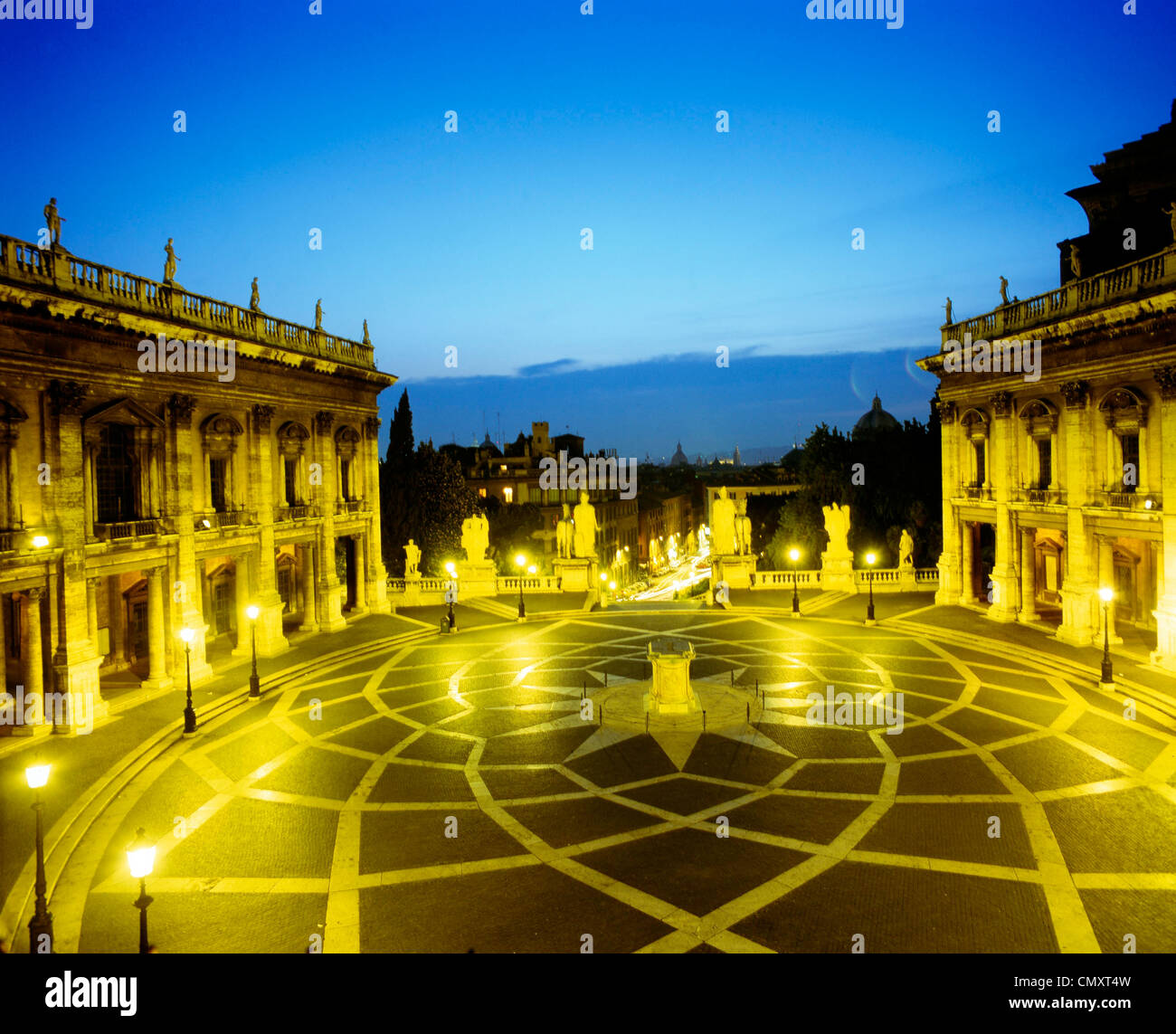 Rome capitol michelangelo hi-res stock photography and images - Alamy