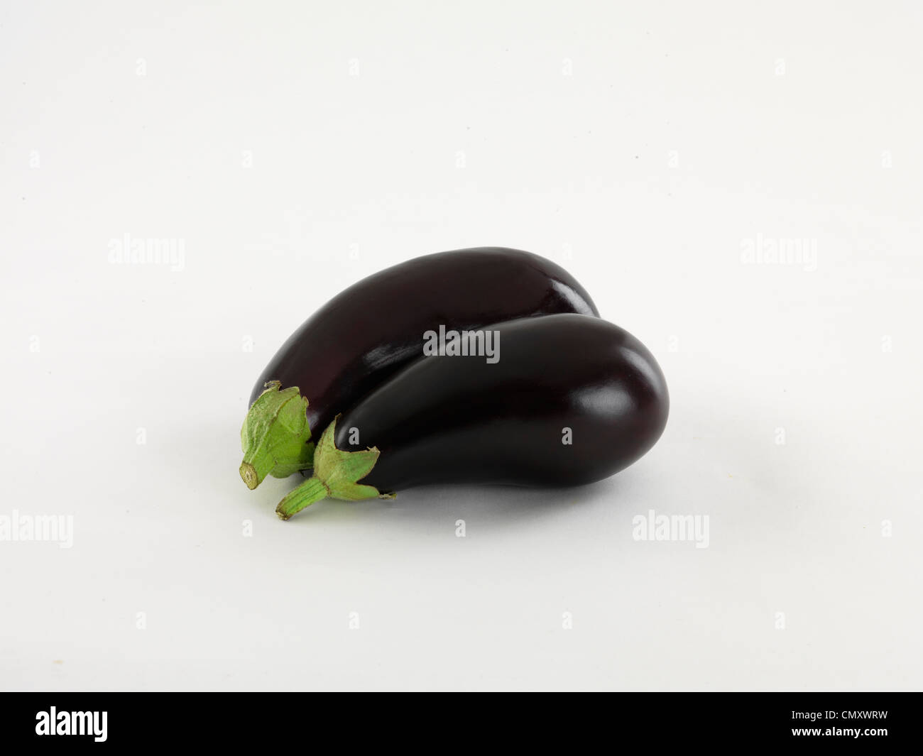 eggplant studio photo Stock Photo