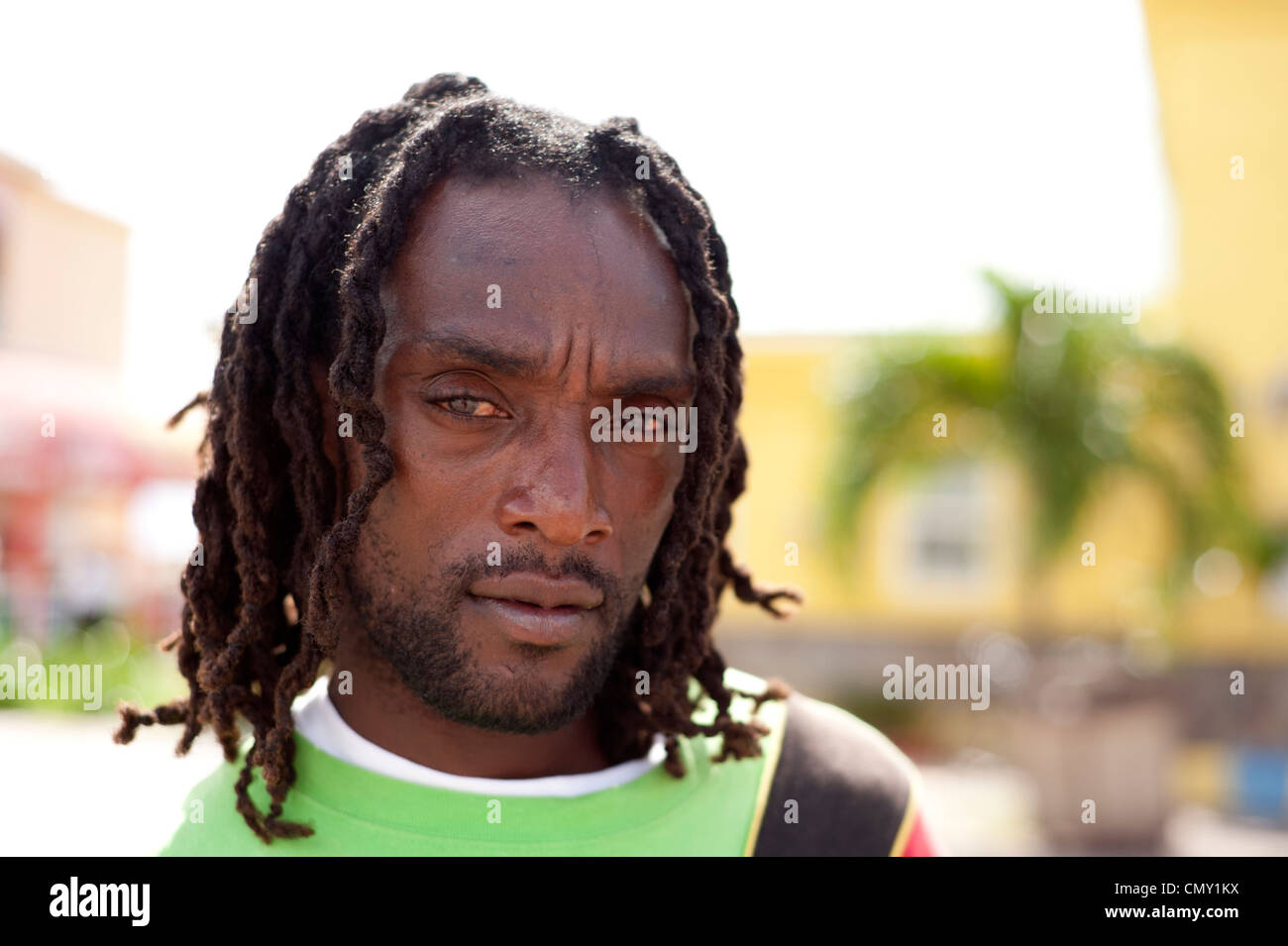 Local man with dreadlocks hi-res stock photography and images - Alamy