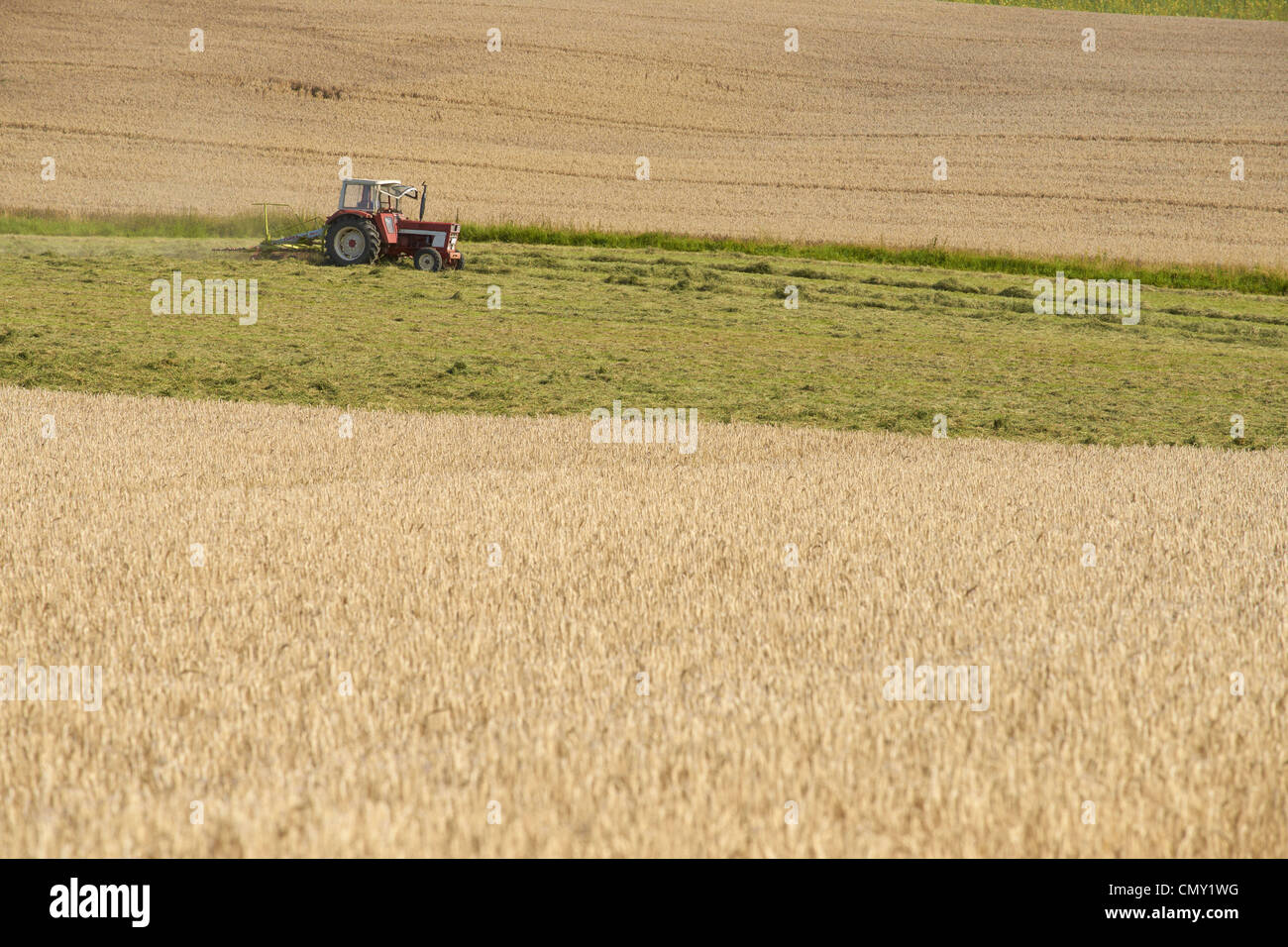 Hay harvest hi-res stock photography and images - Alamy