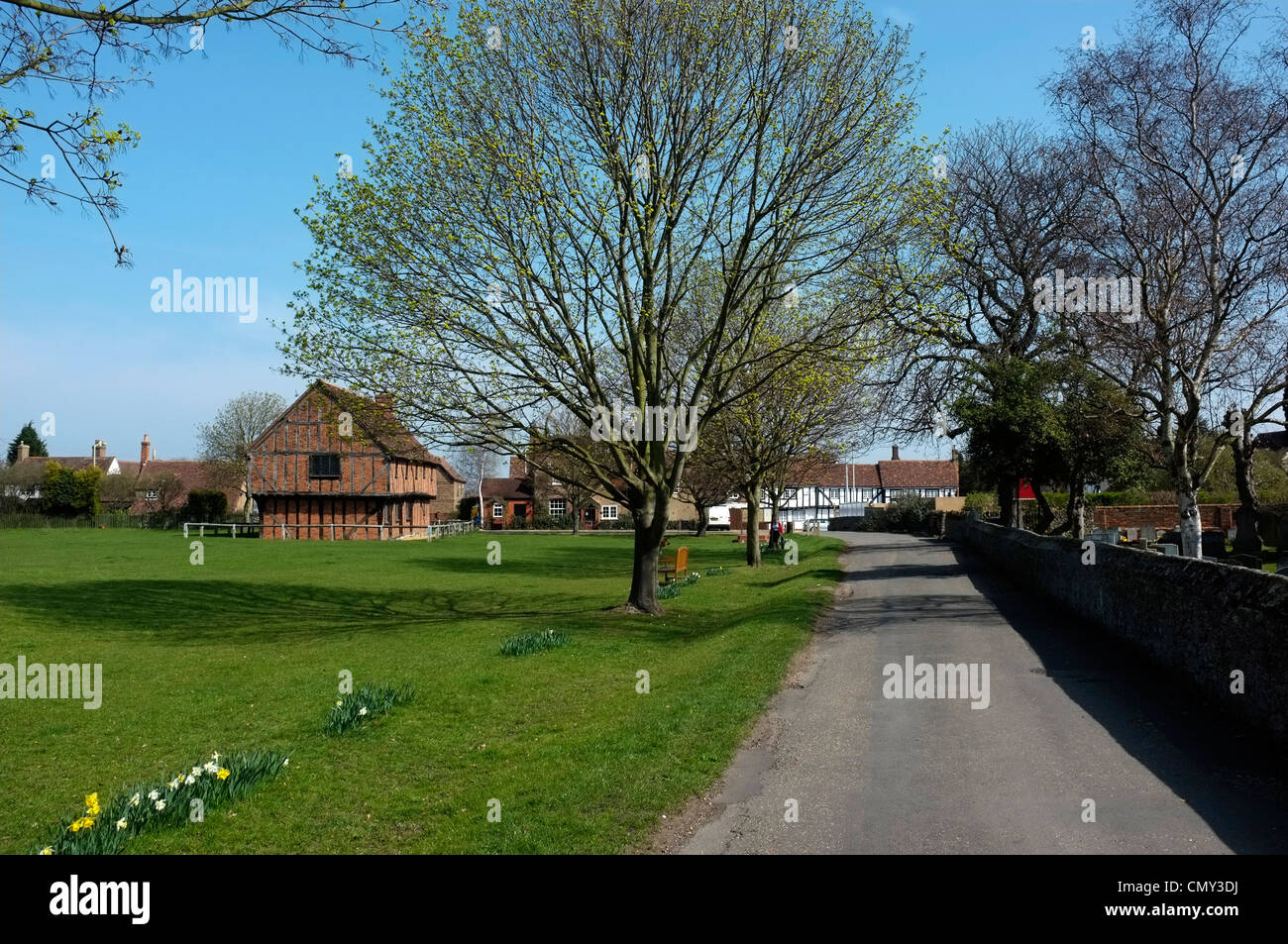 elstow village green bedford uk 2012 Stock Photo Alamy