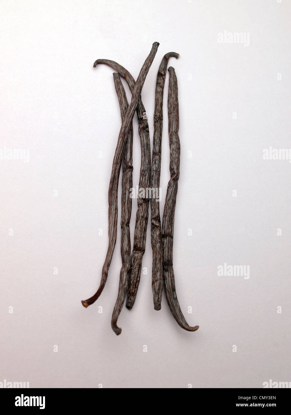Vanilla Pods Vanilla Beans Spice Stock Photo Alamy