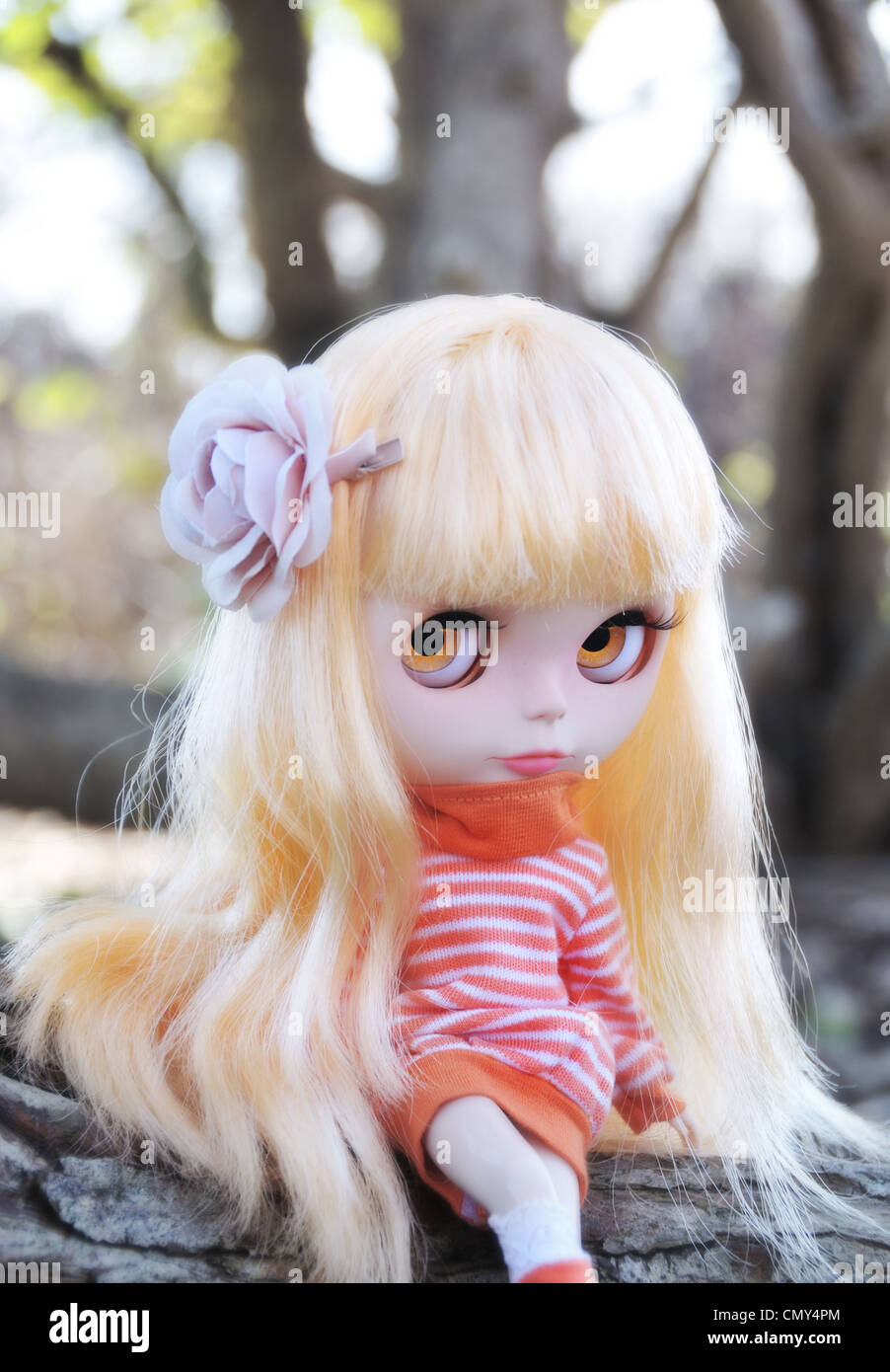Customized Blythe doll - Base doll: Ice Rune (FBL) - New make-up